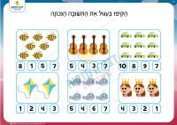 מנייה - להקיף את התשובה הנכונה