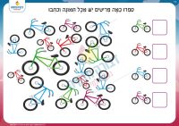 מנייה חפצים בתפזורת אופניים