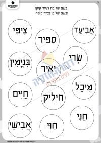 שמות בנים ובנות