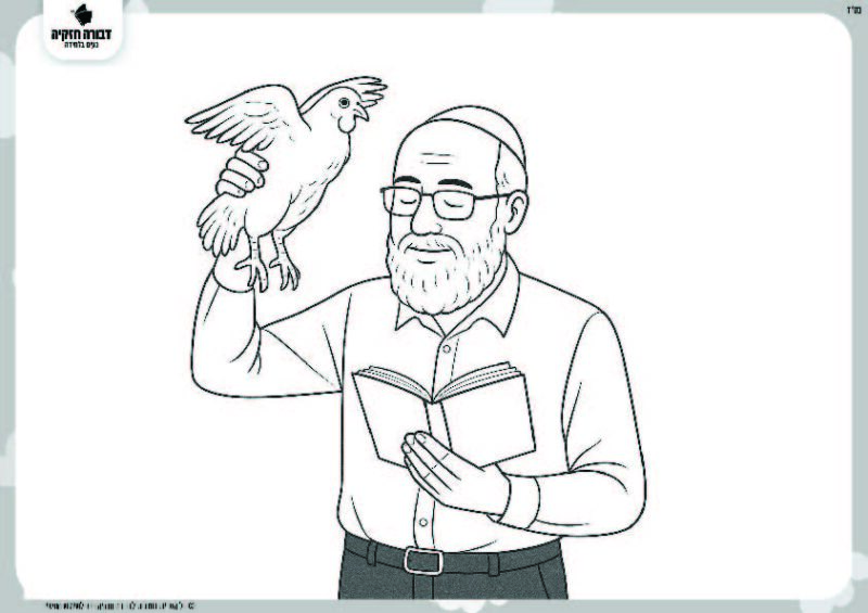 דף צביעה כפרות