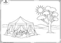 דף צביעה  לפרשת וירא