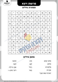 תפזורת לפרשת ויצא